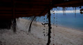 Dramatic Sea Panorama from Exotic Beach Bungalow in Thailand. Video