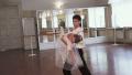 Pas de deux in slow motion, couple dancing classical ballet Video
