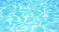 Blue Water in the Pool. Background Texture. Slow Motion. Video