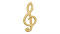 Plasticine clef. Stop-motion animation. Include alpha matte. Footage