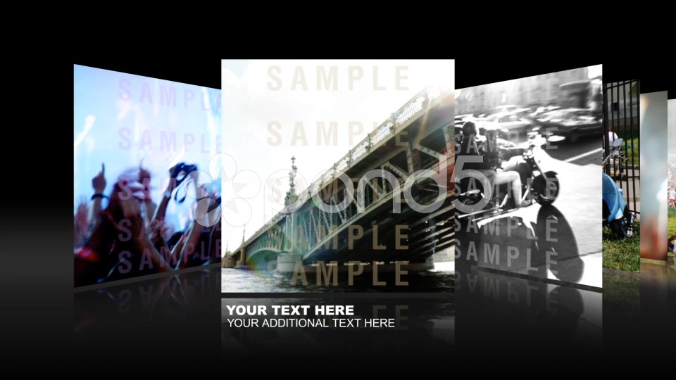 After Effects Project - Pond5 Coverflow Template 51388433
